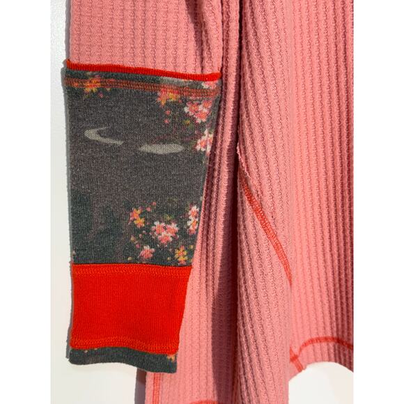 We the Free Free People Lovin Leopard Thermal Long Sleeve Shirt, Women 's Size M - Picture 4 of 8